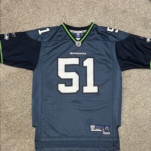On Field Reebok NFL Seahawk #51 Tatupu Jersey